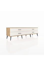 Hyperion TV Ünitesi 4 Çekmeceli  176x44x51 Çam-Çam/Aytaşı