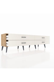 Hyperion TV Ünitesi 4 Çekmeceli  176x44x51 Çam-Çam/Aytaşı