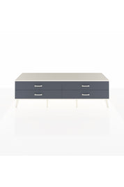 Hyperion TV Ünitesi 4 Çekmeceli  176x44x51 Çam-Aytaşı/Antrasit