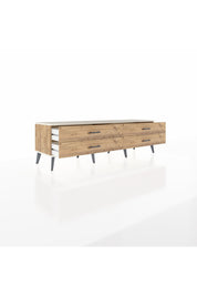 Hyperion TV Ünitesi 4 Çekmeceli  176x44x51 Çam-Aytaşı/Çam