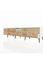 Hyperion TV Ünitesi Tek Raflı 3 Çekmeceli  176x44x51 Aytaşı-Aytaşı/Çam