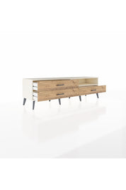 Hyperion TV Ünitesi Tek Raflı 3 Çekmeceli  176x44x51 Aytaşı-Aytaşı/Çam