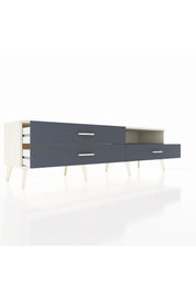 Hyperion TV Ünitesi Tek Raflı 3 Çekmeceli  176x44x51 Aytaşı-Antrasit/Antrasit