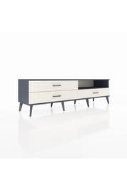 Hyperion TV Ünitesi Tek Raflı 3 Çekmeceli  176x44x51 Antrasit-Antrasit/Aytaşı