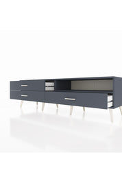 Hyperion TV Ünitesi Tek Raflı 3 Çekmeceli  176x44x51 Antrasit-Antrasit/Antrasit