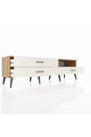 Hyperion TV Ünitesi Tek Raflı 3 Çekmeceli  176x44x51 Çam-Çam/Aytaşı