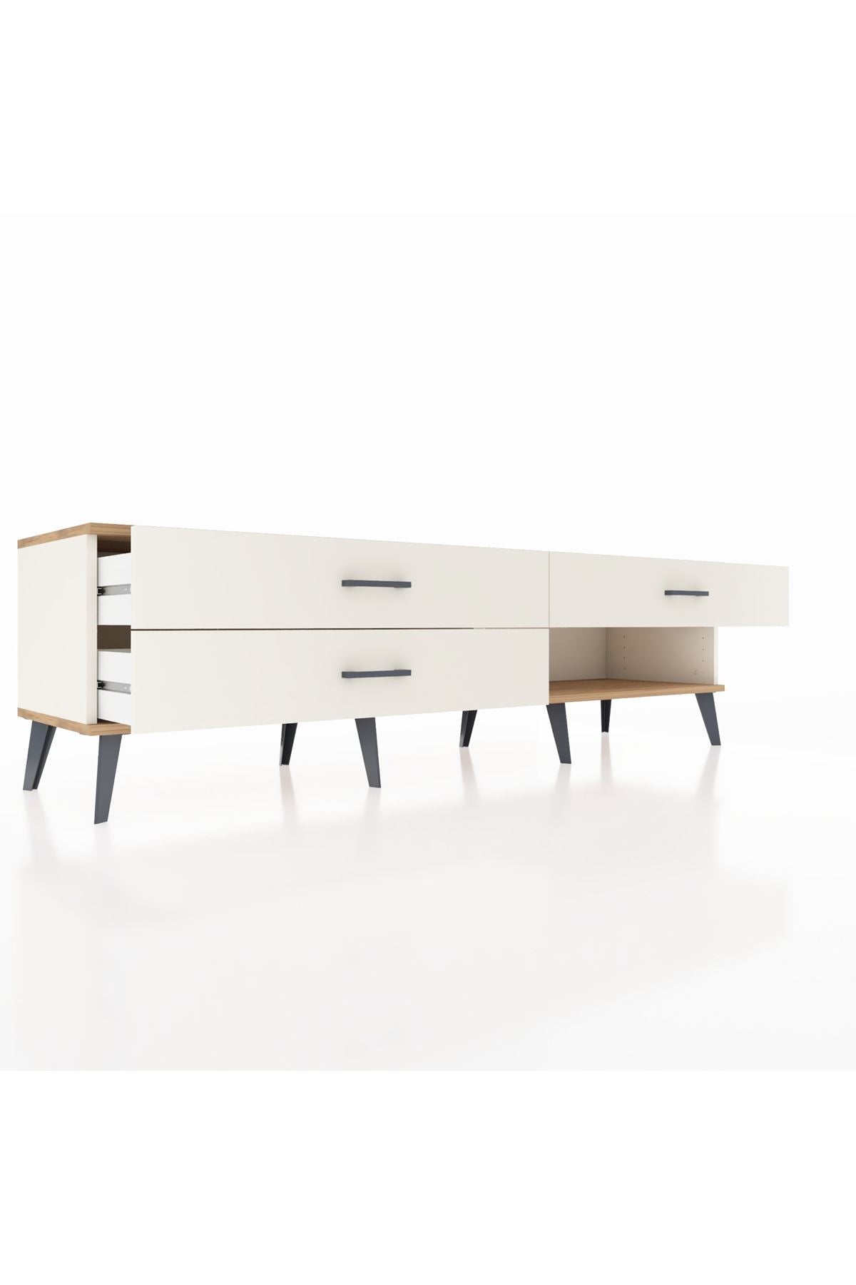 Hyperion TV Ünitesi 3 Çekmeceli  176x44x51 Aytaşı-Çam/Aytaşı