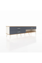 Hyperion TV Ünitesi 3 Çekmeceli  176x44x51 Aytaşı-Çam/Antrasit