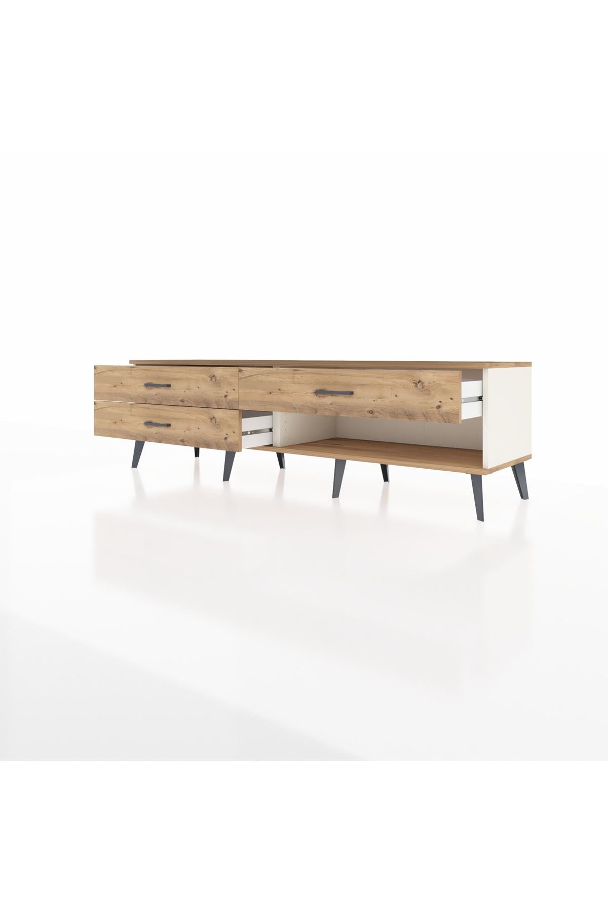 Hyperion TV Ünitesi 3 Çekmeceli  176x44x51 Aytaşı-Çam/Çam