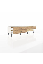 Hyperion TV Ünitesi 3 Çekmeceli  176x44x51 Aytaşı-Aytaşı/Çam