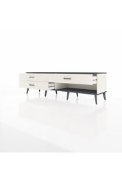 Hyperion TV Ünitesi 3 Çekmeceli  176x44x51 Aytaşı-Antrasit/Aytaşı