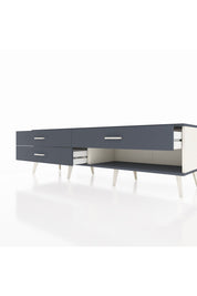 Hyperion TV Ünitesi 3 Çekmeceli  176x44x51 Aytaşı-Antrasit/Antrasit