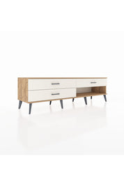 Hyperion TV Ünitesi 3 Çekmeceli  176x44x51 Çam-Çam/Aytaşı