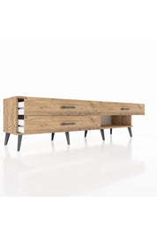 Hyperion TV Ünitesi 3 Çekmeceli  176x44x51 Çam-Çam/Çam