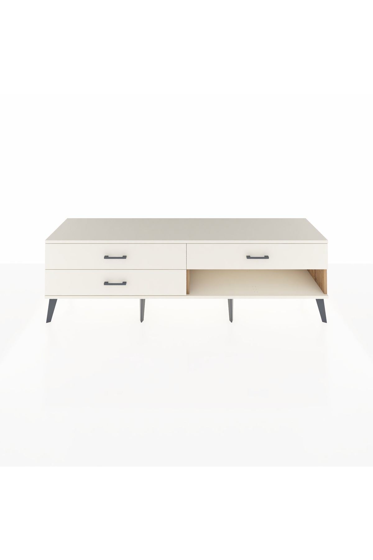 Hyperion TV Ünitesi 3 Çekmeceli  176x44x51 Çam-Aytaşı/Aytaşı