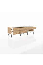 Hyperion TV Ünitesi 3 Çekmeceli  176x44x51 Çam-Aytaşı/Çam