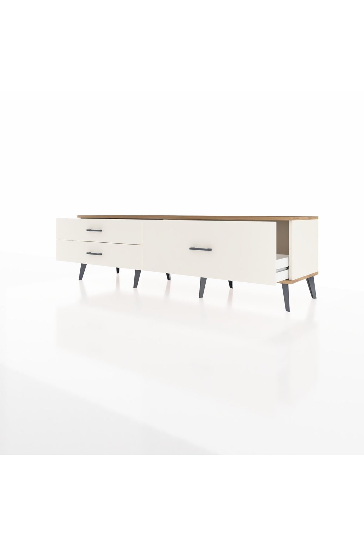 Hyperion TV Ünitesi 3 Çekmeceli  176x44x51 Aytaşı-Çam/Aytaşı