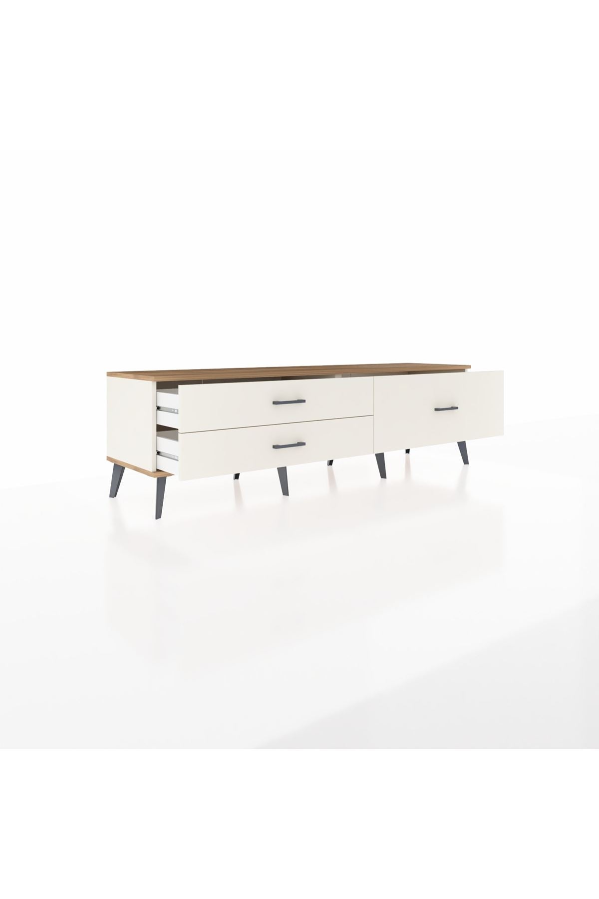 Hyperion TV Ünitesi 3 Çekmeceli  176x44x51 Aytaşı-Çam/Aytaşı