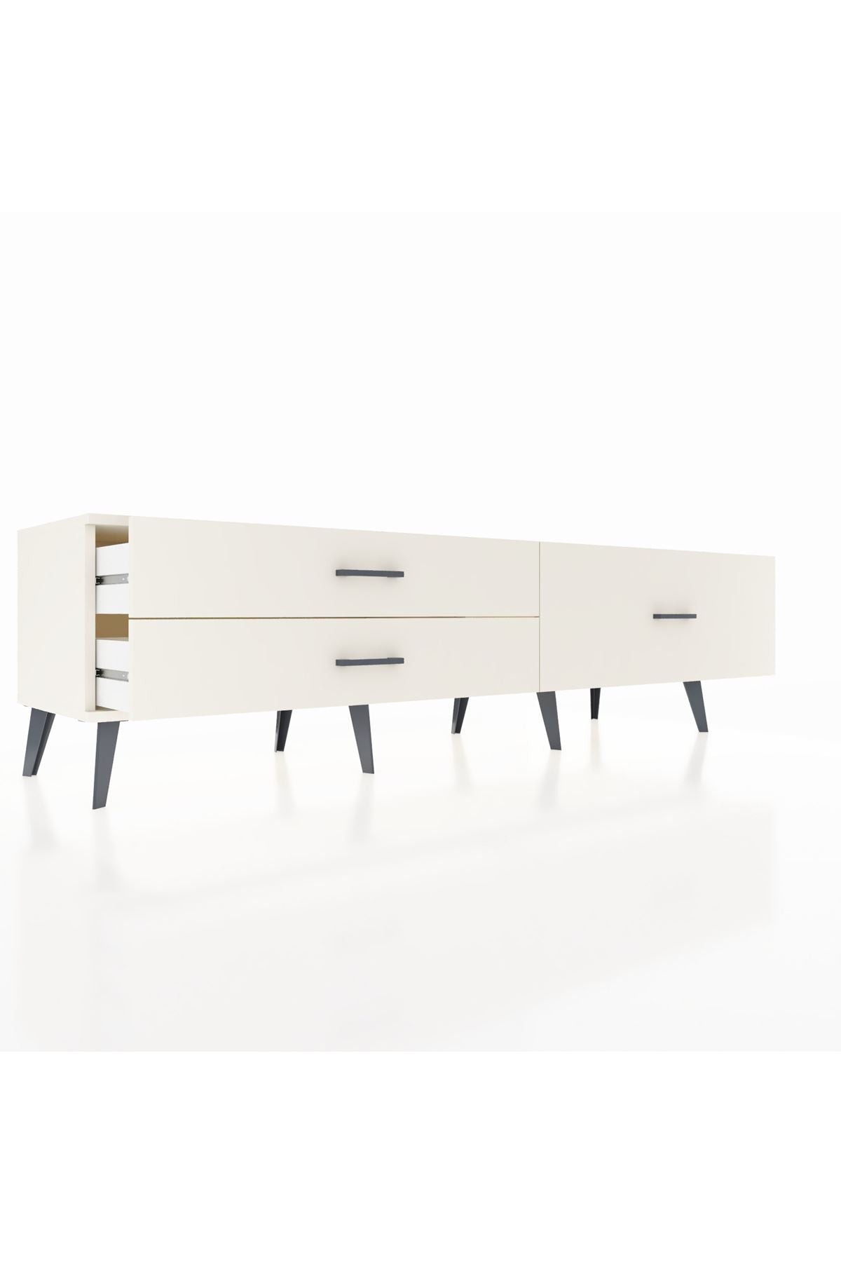 Hyperion TV Ünitesi 3 Çekmeceli  176x44x51 Aytaşı-Aytaşı/Aytaşı