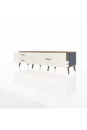 Hyperion TV Ünitesi 3 Çekmeceli  176x44x51 Antrasit-Çam/Aytaşı