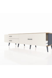 Hyperion TV Ünitesi 3 Çekmeceli  176x44x51 Antrasit-Çam/Aytaşı