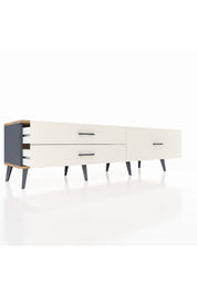 Hyperion TV Ünitesi 3 Çekmeceli  176x44x51 Antrasit-Çam/Aytaşı
