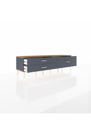 Hyperion TV Ünitesi 3 Çekmeceli  176x44x51 Antrasit-Çam/Antrasit