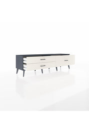 Hyperion TV Ünitesi 3 Çekmeceli  176x44x51 Antrasit-Antrasit/Aytaşı