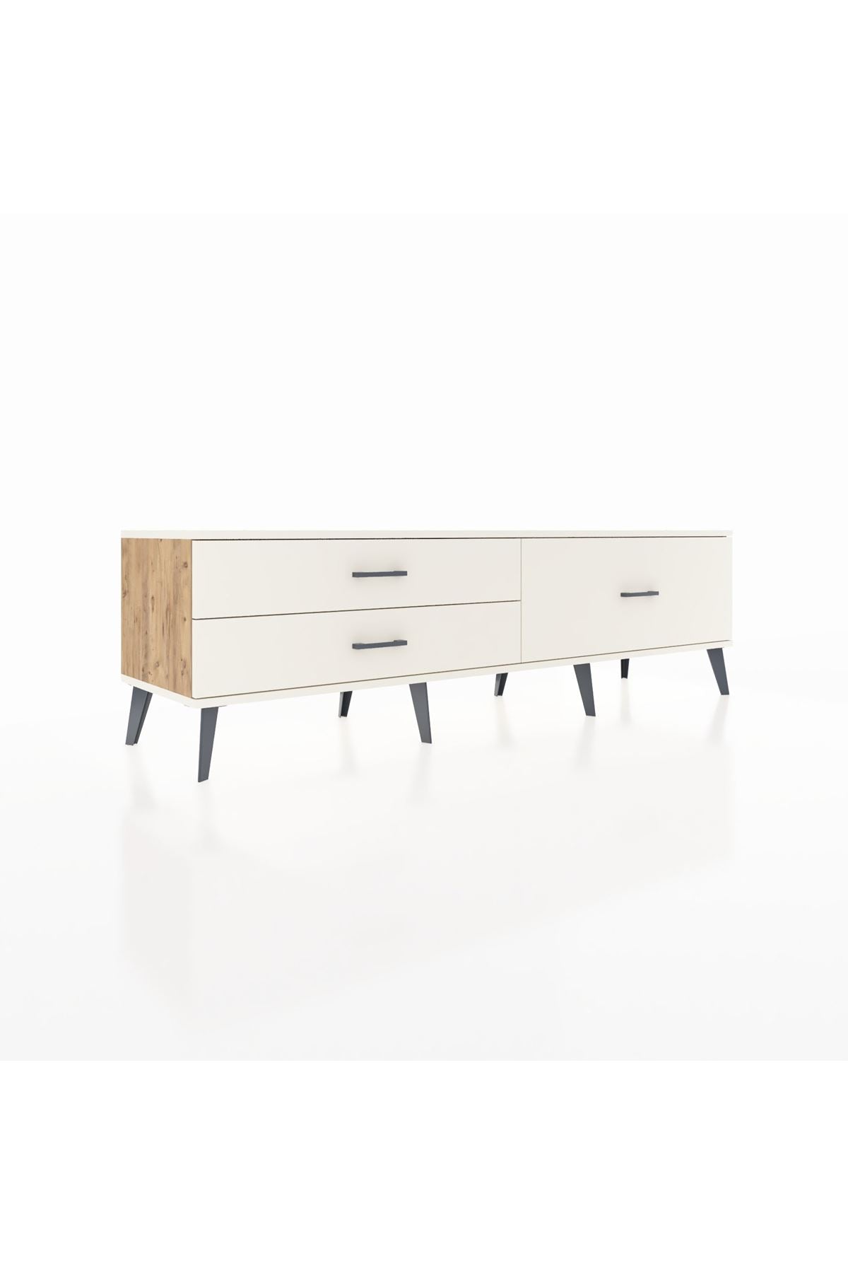 Hyperion TV Ünitesi 3 Çekmeceli  176x44x51 Çam-Aytaşı/Aytaşı