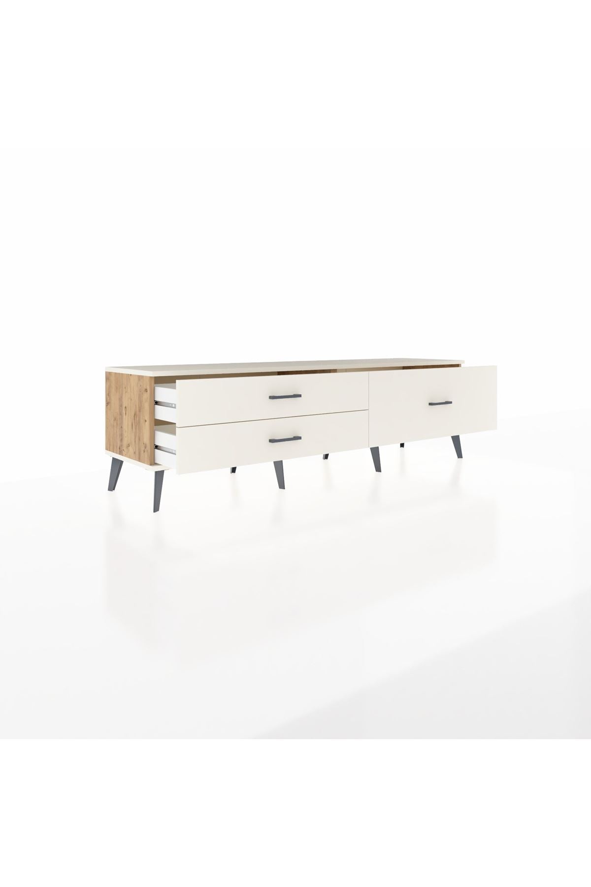 Hyperion TV Ünitesi 3 Çekmeceli  176x44x51 Çam-Aytaşı/Aytaşı