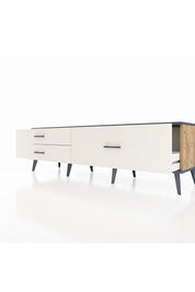 Hyperion TV Ünitesi 3 Çekmeceli  176x44x51 Çam-Antrasit/Aytaşı