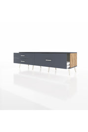 Hyperion TV Ünitesi 3 Çekmeceli  176x44x51 Çam-Antrasit/Antrasit