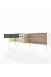 Hyperion TV Ünitesi Tek Raflı Tek Çekmeceli  176x44x51 Aytaşı-Çam/Antrasit