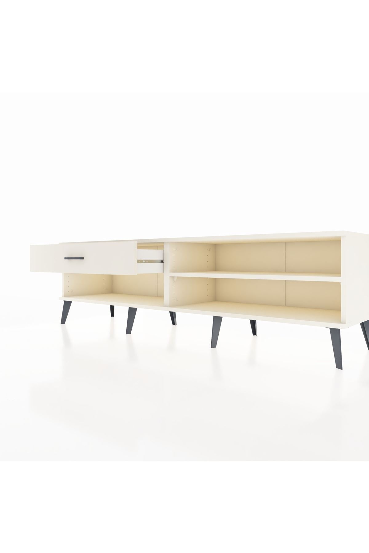 Hyperion TV Ünitesi Tek Raflı Tek Çekmeceli  176x44x51 Aytaşı-Aytaşı/Aytaşı