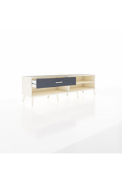 Hyperion TV Ünitesi Tek Raflı Tek Çekmeceli  176x44x51 Aytaşı-Aytaşı/Antrasit