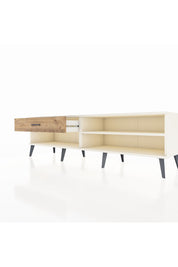 Hyperion TV Ünitesi Tek Raflı Tek Çekmeceli  176x44x51 Aytaşı-Aytaşı/Çam