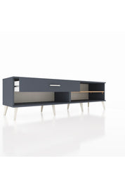 Hyperion TV Ünitesi Tek Raflı Tek Çekmeceli  176x44x51 Antrasit-Çam/Antrasit