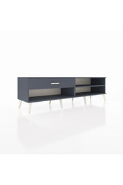 Hyperion TV Ünitesi Tek Raflı Tek Çekmeceli  176x44x51 Antrasit-Antrasit/Antrasit