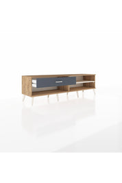 Hyperion TV Ünitesi Tek Raflı Tek Çekmeceli  176x44x51 Çam-Aytaşı/Antrasit