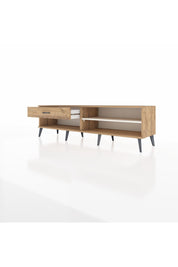 Hyperion TV Ünitesi Tek Raflı Tek Çekmeceli  176x44x51 Çam-Aytaşı/Çam