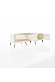 Hyperion TV Ünitesi Tek Raflı Tek Çekmeceli 2 Kapaklı 176x44x51 Aytaşı-Aytaşı/Aytaşı