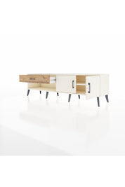 Hyperion TV Ünitesi Tek Raflı Tek Çekmeceli 2 Kapaklı 176x44x51 Aytaşı-Aytaşı/Çam