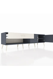 Hyperion TV Ünitesi Tek Raflı Tek Çekmeceli 2 Kapaklı 176x44x51 Antrasit-Antrasit/Aytaşı