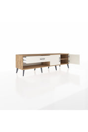 Hyperion TV Ünitesi Tek Raflı Tek Çekmeceli 2 Kapaklı 176x44x51 Çam-Aytaşı/Aytaşı