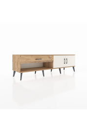 Hyperion TV Ünitesi Tek Raflı Tek Çekmeceli 2 Kapaklı 176x44x51 Çam-Aytaşı/Çam