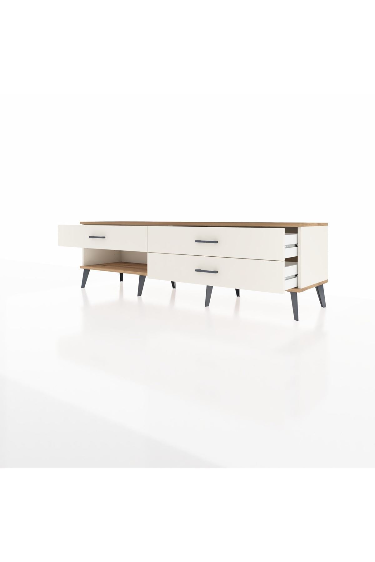 Hyperion TV Ünitesi 3 Çekmeceli  176x44x51 Aytaşı-Çam/Aytaşı