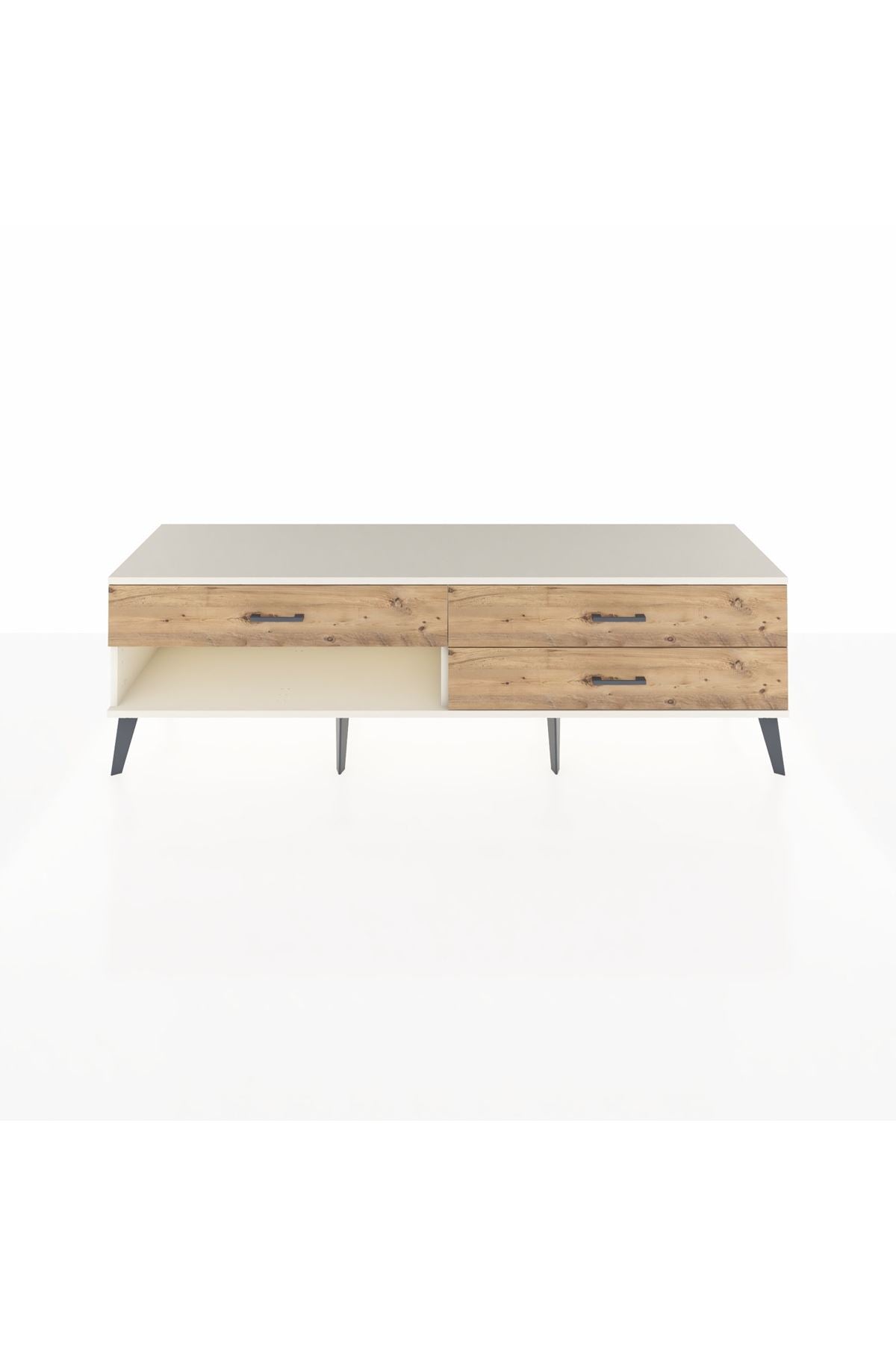 Hyperion TV Ünitesi 3 Çekmeceli  176x44x51 Aytaşı-Aytaşı/Çam