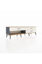 Hyperion TV Ünitesi 3 Çekmeceli  176x44x51 Antrasit-Çam/Aytaşı