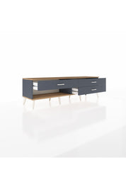 Hyperion TV Ünitesi 3 Çekmeceli  176x44x51 Antrasit-Çam/Antrasit