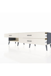 Hyperion TV Ünitesi 3 Çekmeceli  176x44x51 Antrasit-Aytaşı/Aytaşı